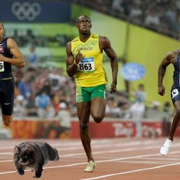 running